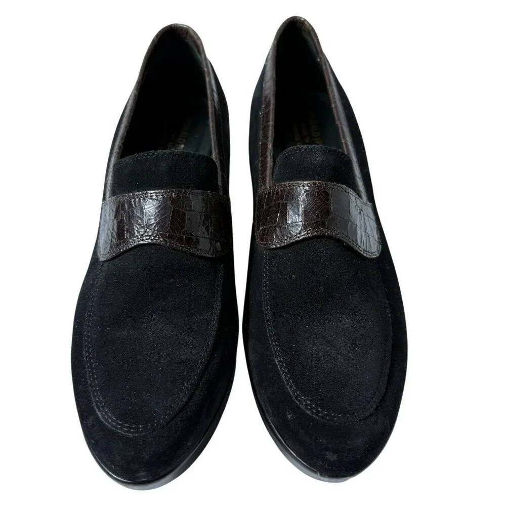 Donald J. Pliner “Sema” Loafer Wedges – EUC – Size 9.5 - Picture 2 of 9